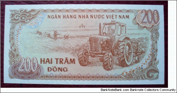 Banknote from Vietnam year 1987