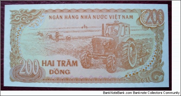 Banknote from Vietnam year 1987