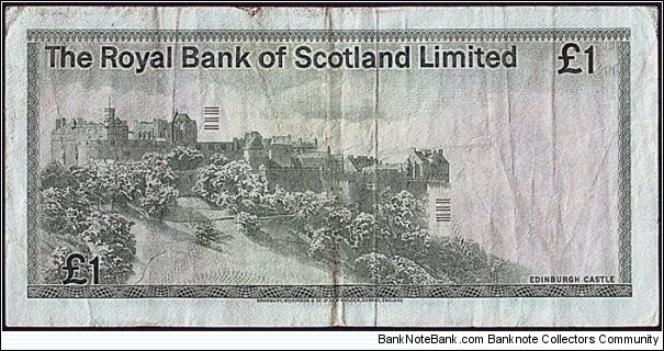 Banknote from Scotland year 1972