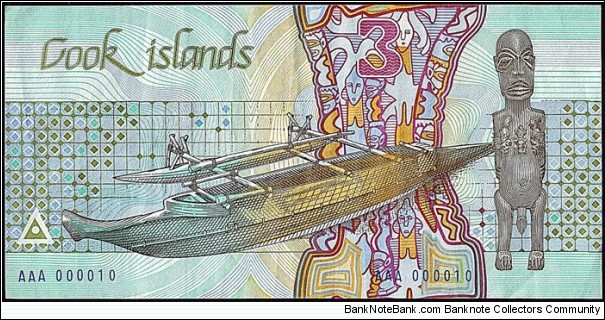 Banknote from Cook Islands year 0