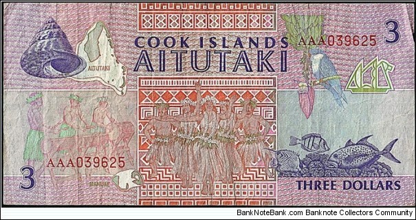 Banknote from Cook Islands year 0