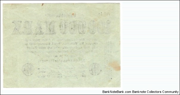 Banknote from Germany year 1923