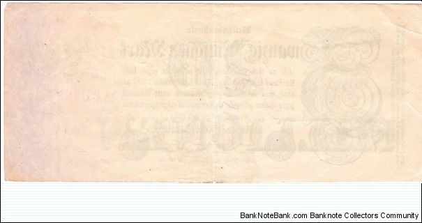 Banknote from Germany year 1923