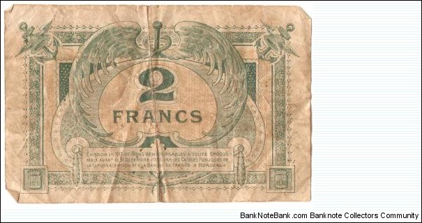 Banknote from France year 0