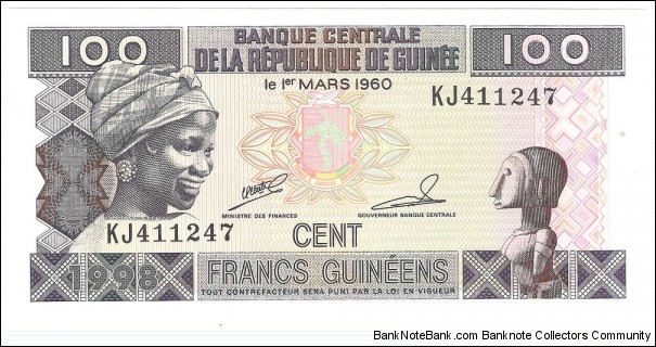 100 Francs Banknote