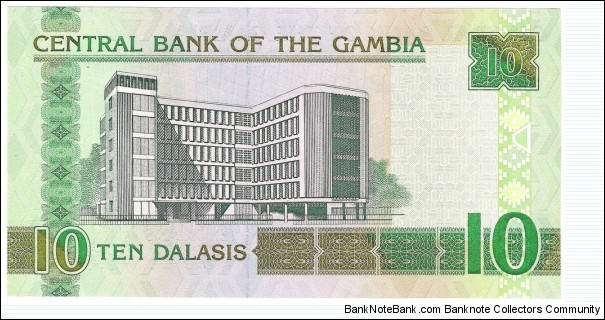 Banknote from Gambia year 2006