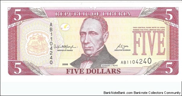 5 Dollars Banknote