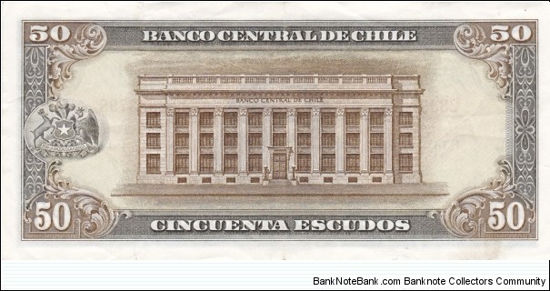 Banknote from Chile year 1962