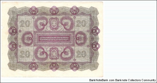 Banknote from Austria year 1922