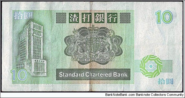 Banknote from Hong Kong year 1987
