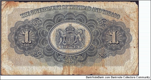 Banknote from Trinidad and Tobago year 1943