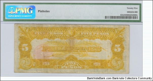 Banknote from Philippines year 1936