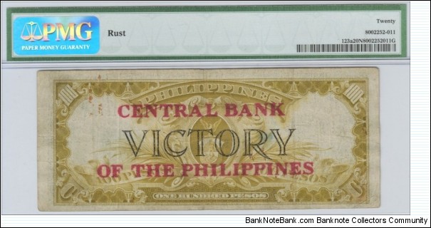 Banknote from Philippines year 1949