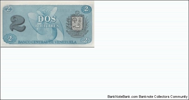 Banknote from Venezuela year 1989