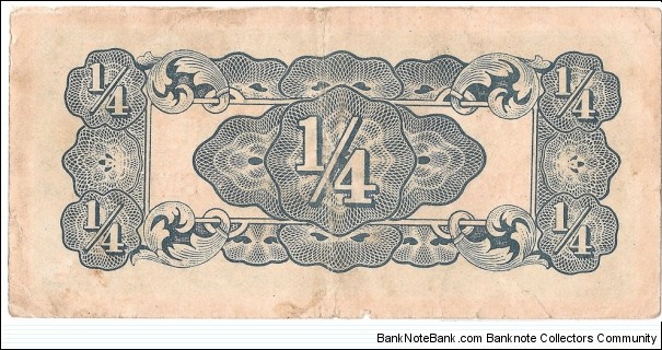 Banknote from Myanmar year 1942