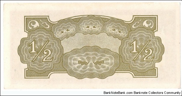 Banknote from Myanmar year 1942