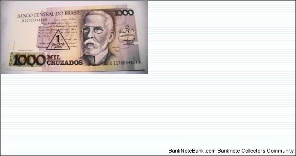 Banknote from Brazil year 0