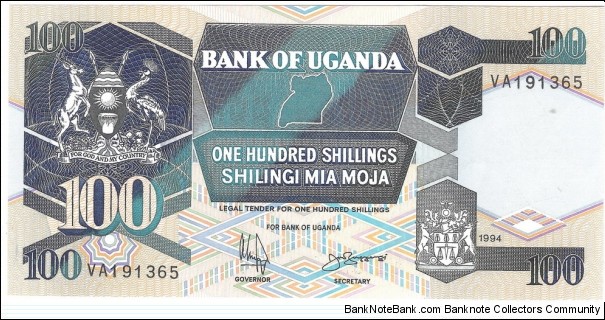 100 Shillings Banknote