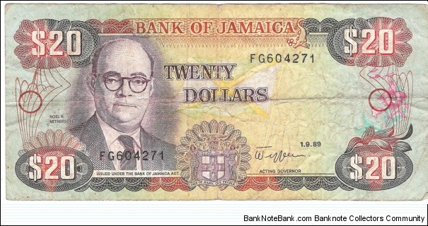 20 Dollars Banknote