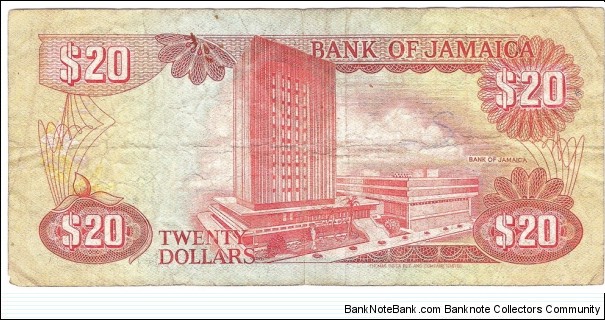 Banknote from Jamaica year 1989