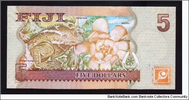 Banknote from Fiji year 2007