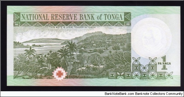 Banknote from Tonga year 1995