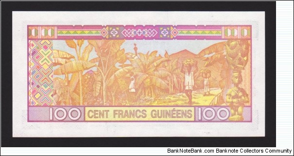 Banknote from Guinea year 1998