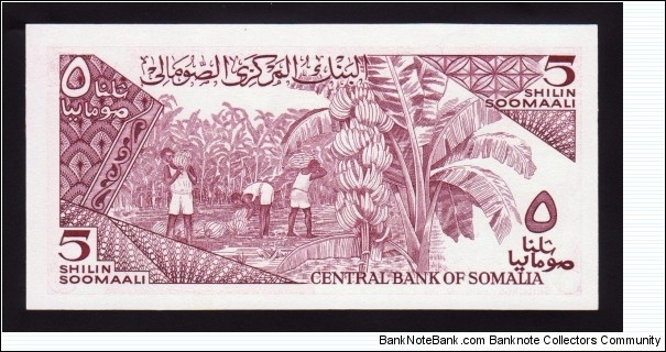 Banknote from Somalia year 1987