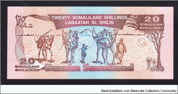 Banknote from Somalia year 1994