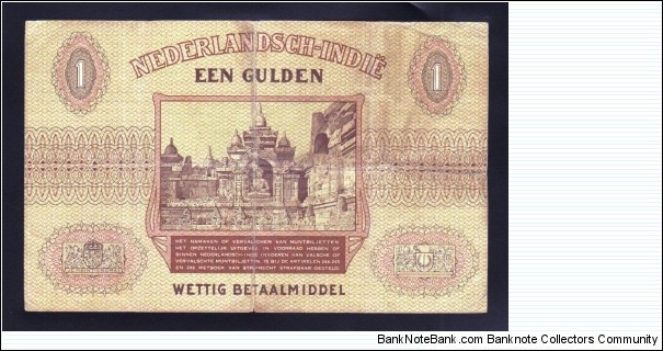 Banknote from Indonesia year 1940