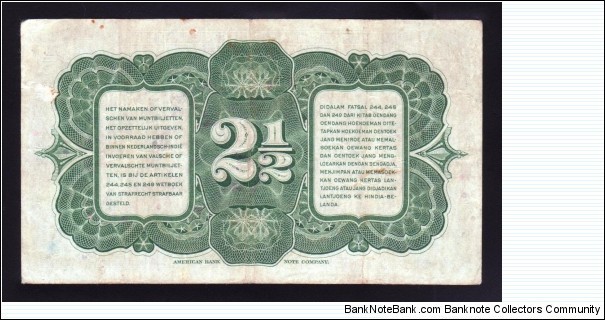 Banknote from Indonesia year 1943