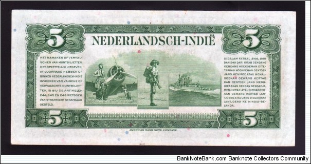 Banknote from Indonesia year 1943