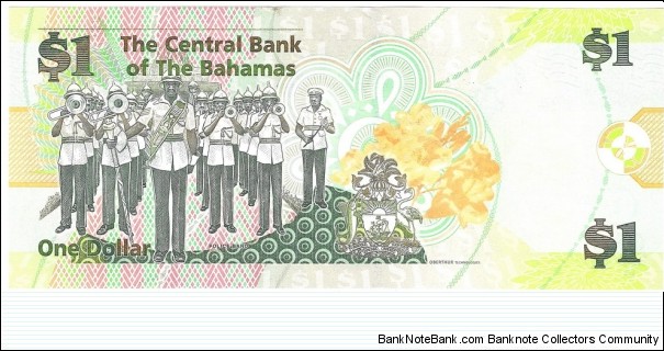 Banknote from Bahamas year 2008