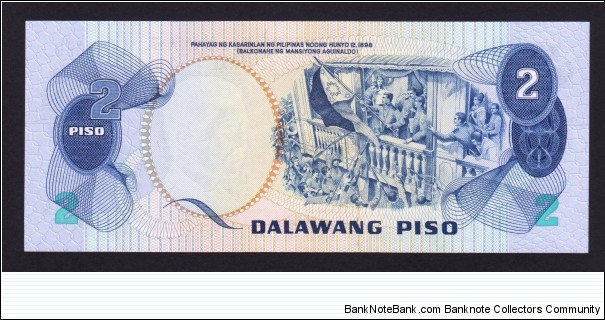 Banknote from Philippines year 1974