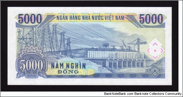 Banknote from Vietnam year 1991