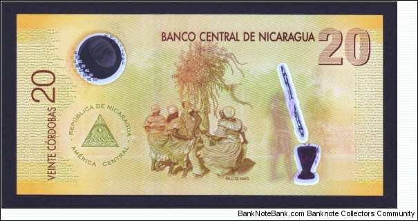 Banknote from Nicaragua year 2009