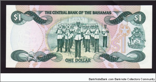 Banknote from Bahamas year 1992