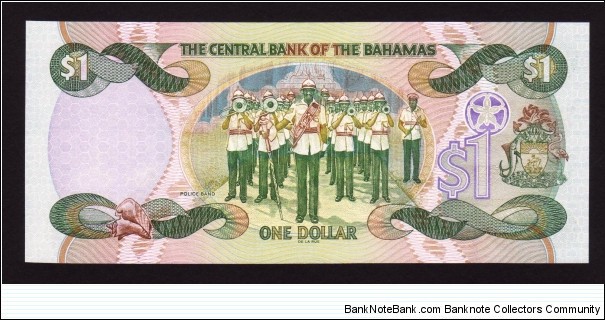 Banknote from Bahamas year 2001