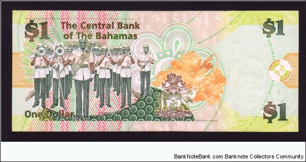 Banknote from Bahamas year 2008