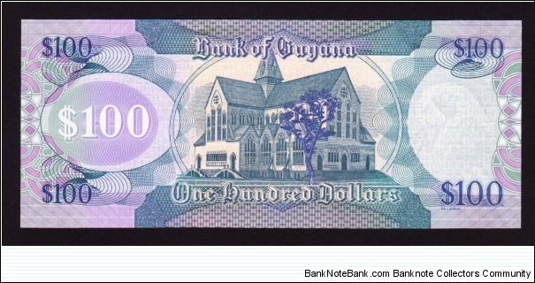 Banknote from Guyana year 2009