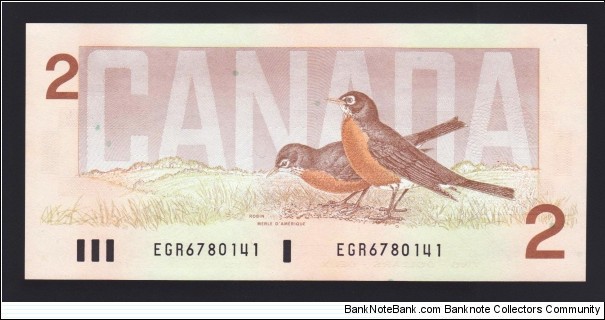 Banknote from Canada year 1986