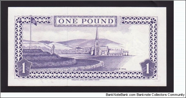 Banknote from Isle of Man year 1992
