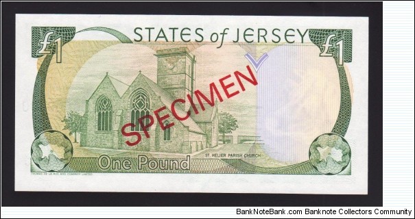 Banknote from Jersey year 1989