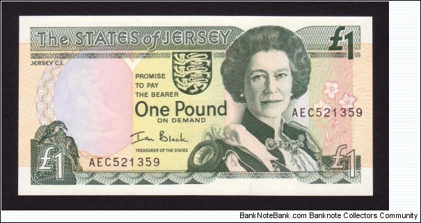 Jersey 2000 P-26b 1 Pound Banknote