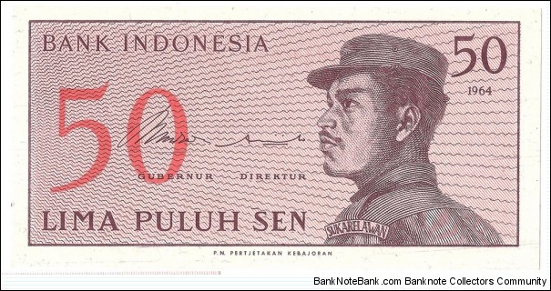 50 Sen Banknote