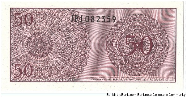 Banknote from Indonesia year 1964