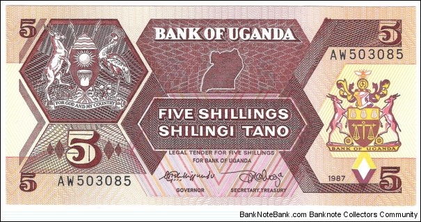 5 Shillings Banknote