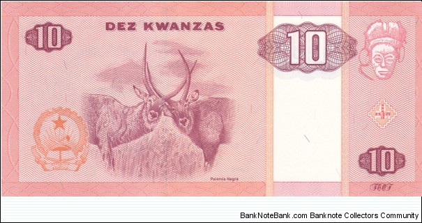 Banknote from Angola year 1999