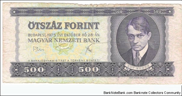 500 Forint Banknote