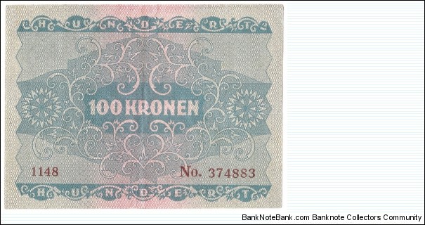 Banknote from Austria year 1922